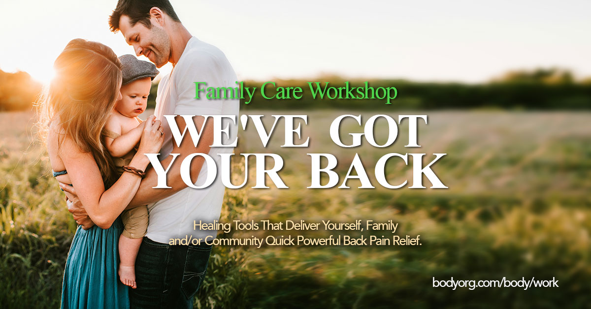 Read: We've Got Your Back and You've Got Theirs: Back Pain Relief